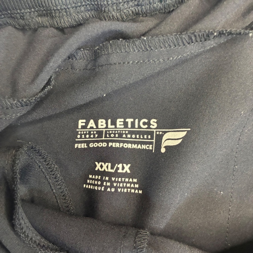 Fabletics Feel Good Performance Joggers Black Xxl… - image 5